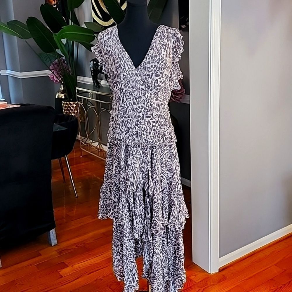 All saints caris Kara long dress sz 10
